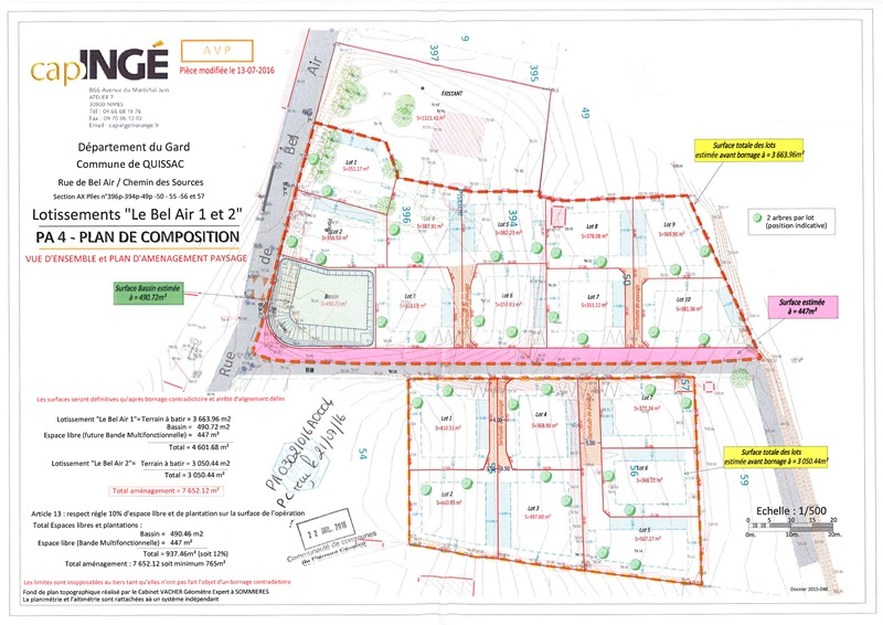 Offres de vente Terrain Quissac 30260